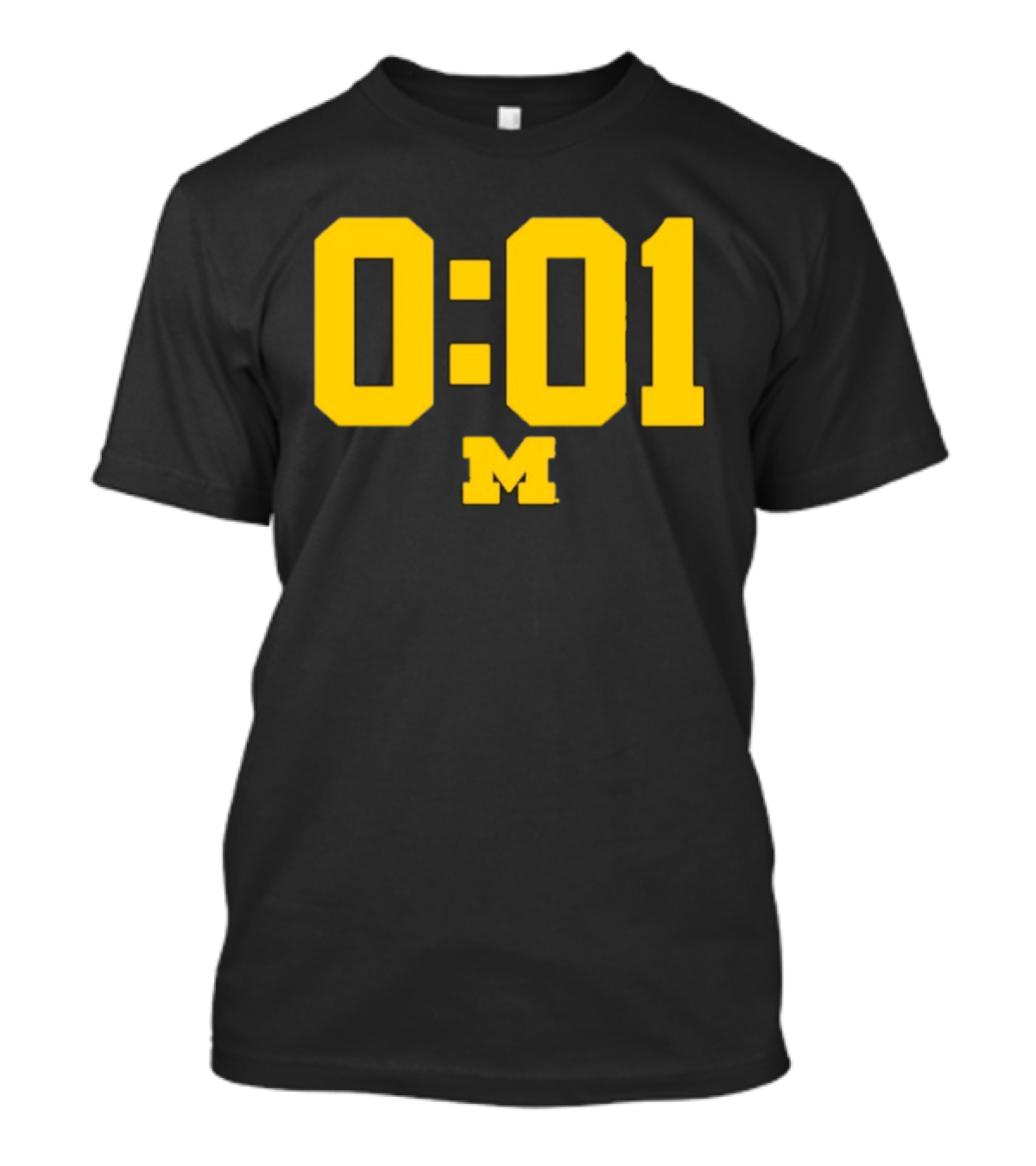 Michigan Wolverines 0.01 Seconds M T-Shirt