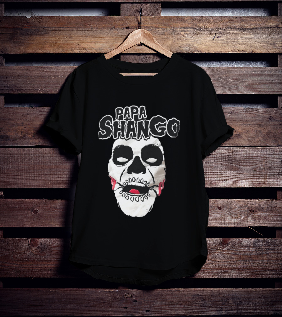 Papa Shango WWE Iconic Face Paint T-Shirt
