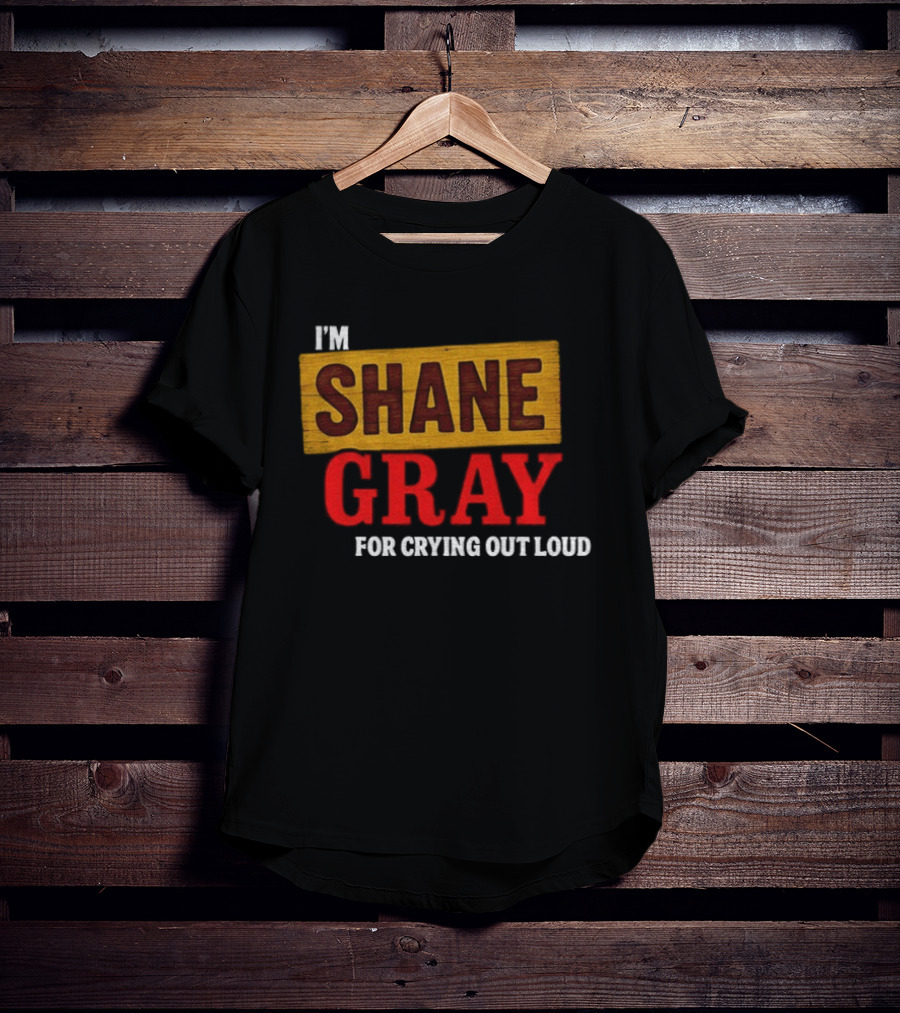 I'm Shane Gray For Crying Out Loud Joe Jonas Camp Rock T-Shirt