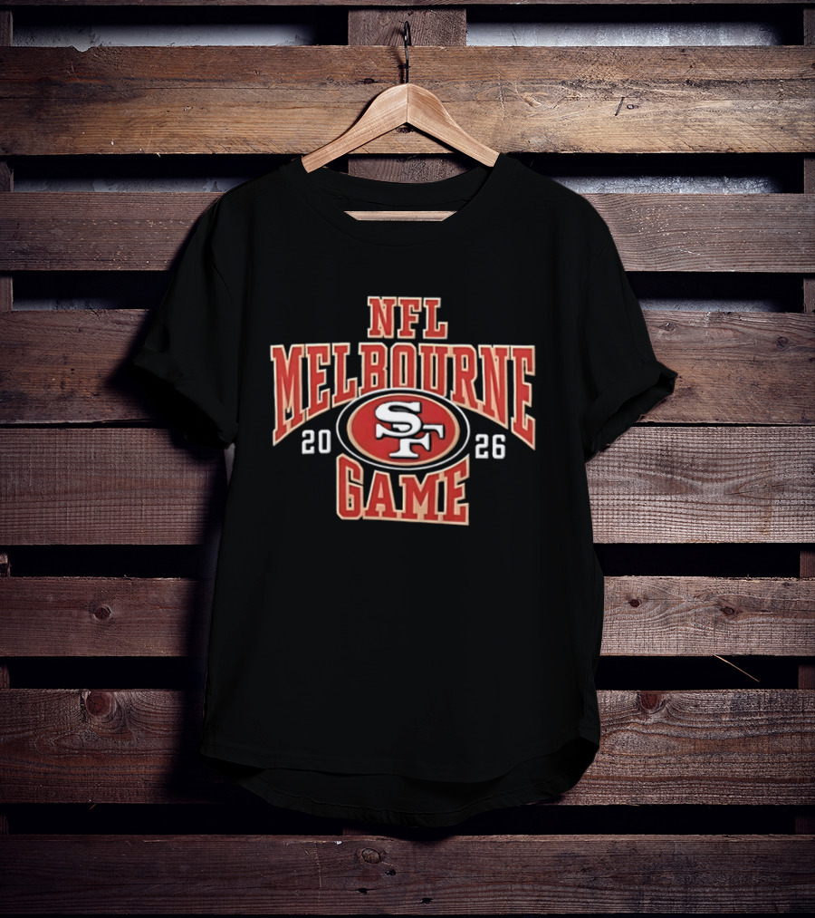 San Francisco 49ers NFL Melbourne Game 2026 T-Shirt