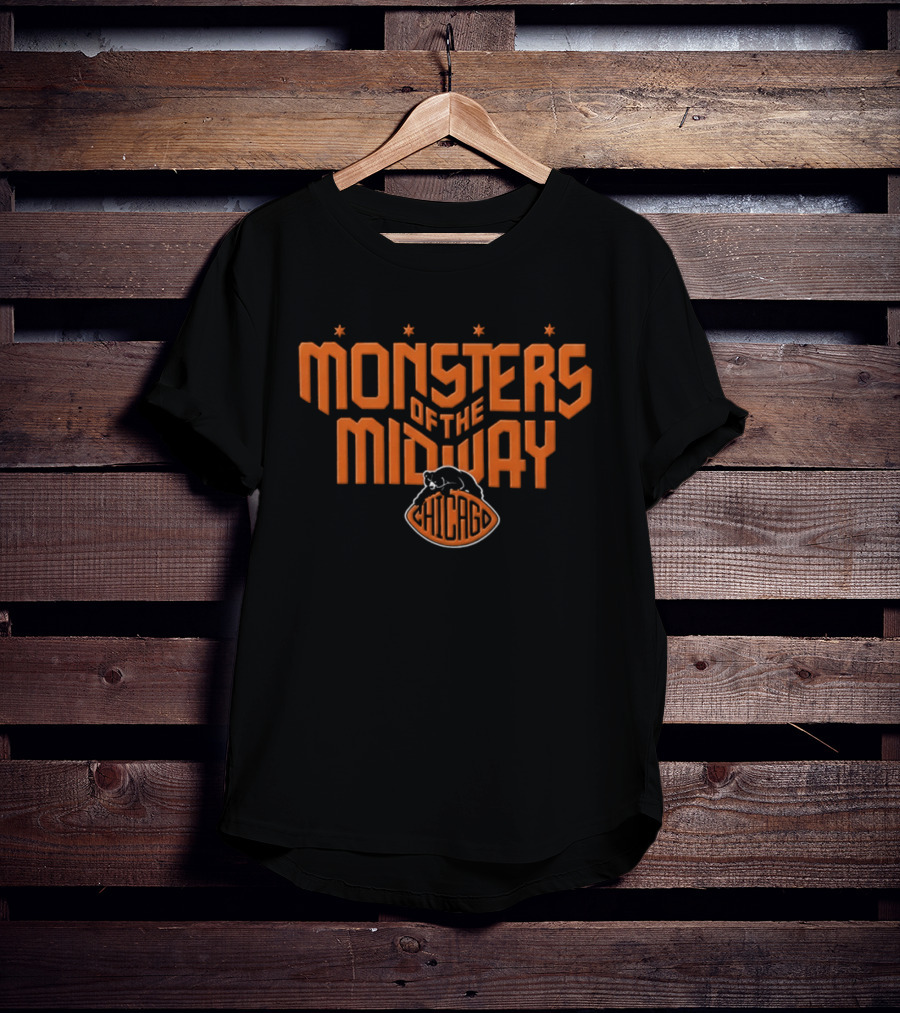 Monsters Of The Midway Chicago Bears 2026 Rivalries T-Shirt