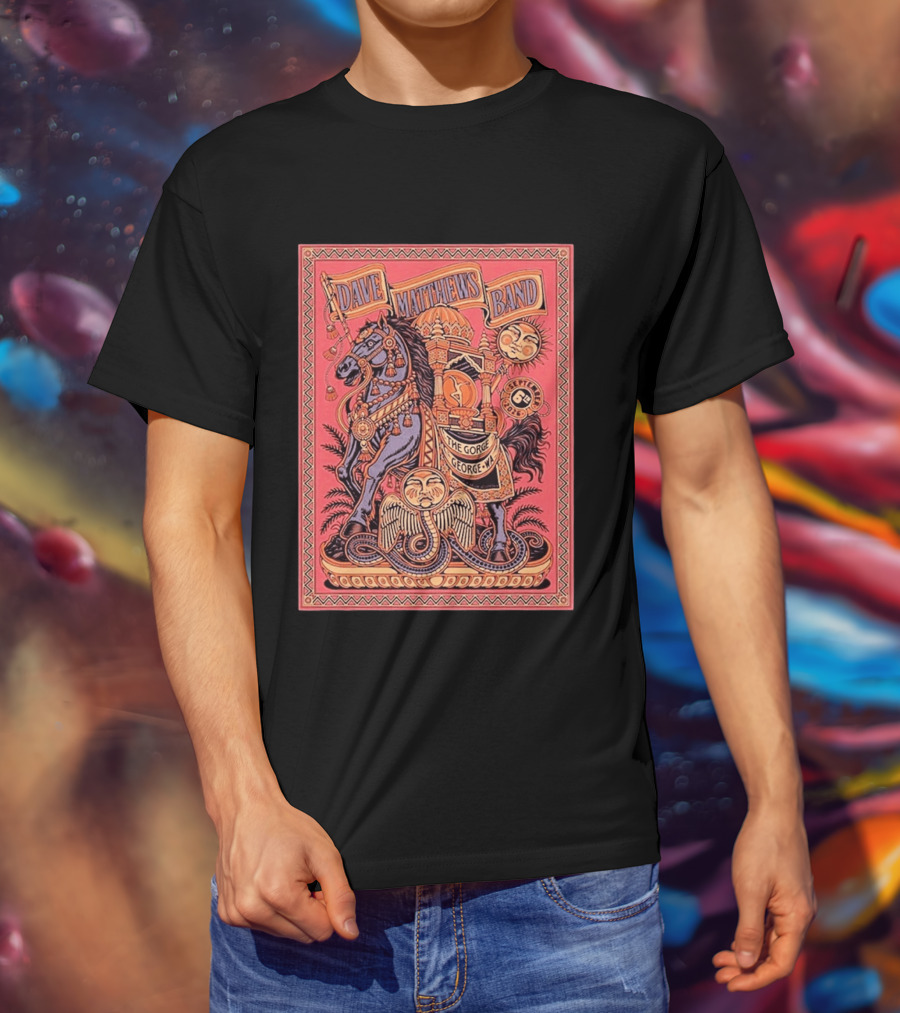 Dave Matthews Band Gorge WA Event September 6 Night 3 At The Gorge George WA T-Shirt