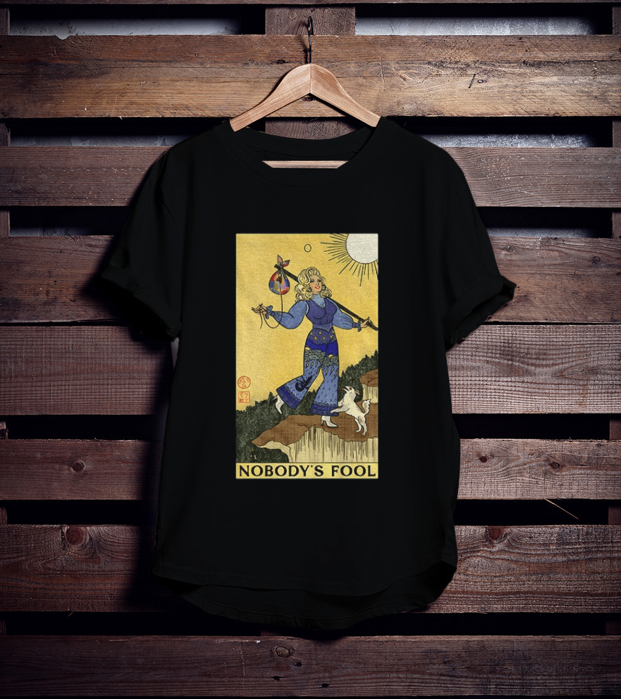 Dolly Parton Nobody's Fool Tarot Card Sun T-Shirt