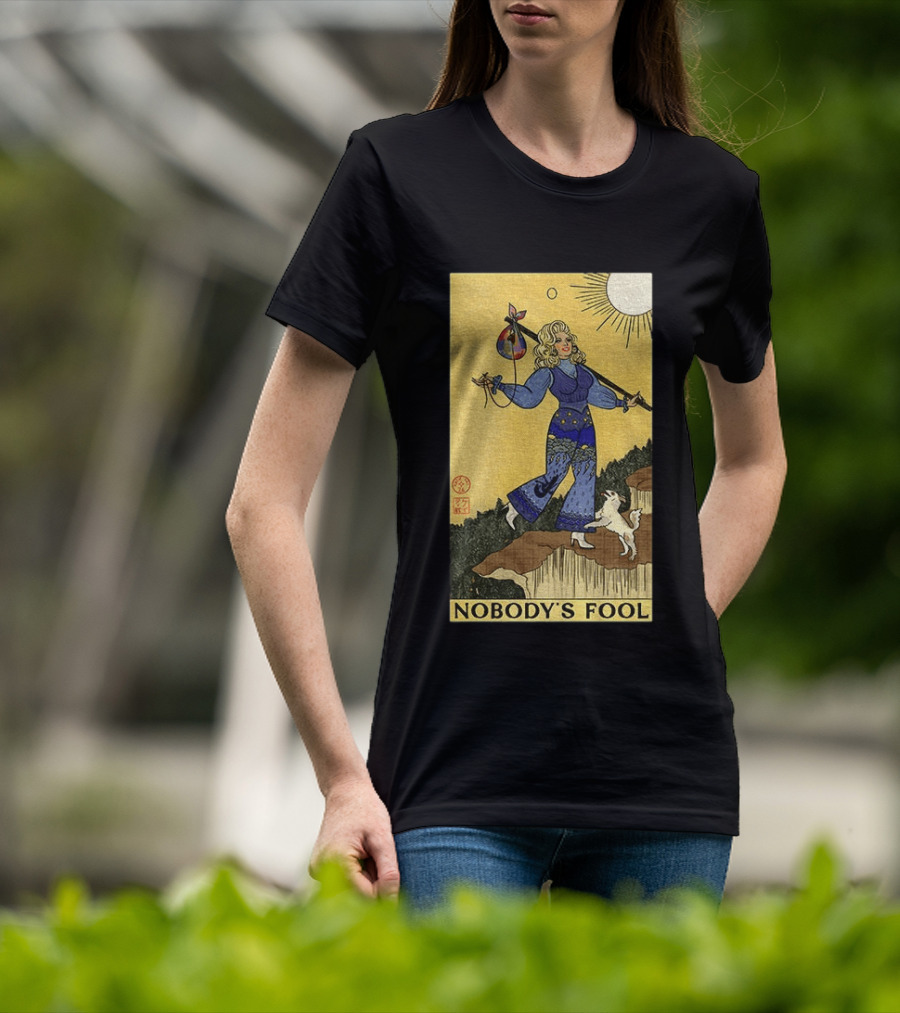 Dolly Parton Nobody's Fool Tarot Card Sun T-Shirt