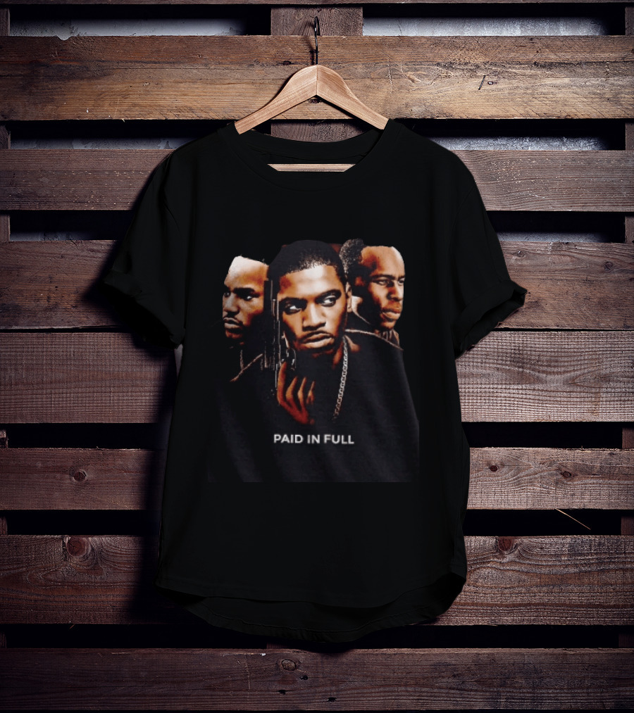 Paid In Full Cast Movie Characters Collection T-Shirt