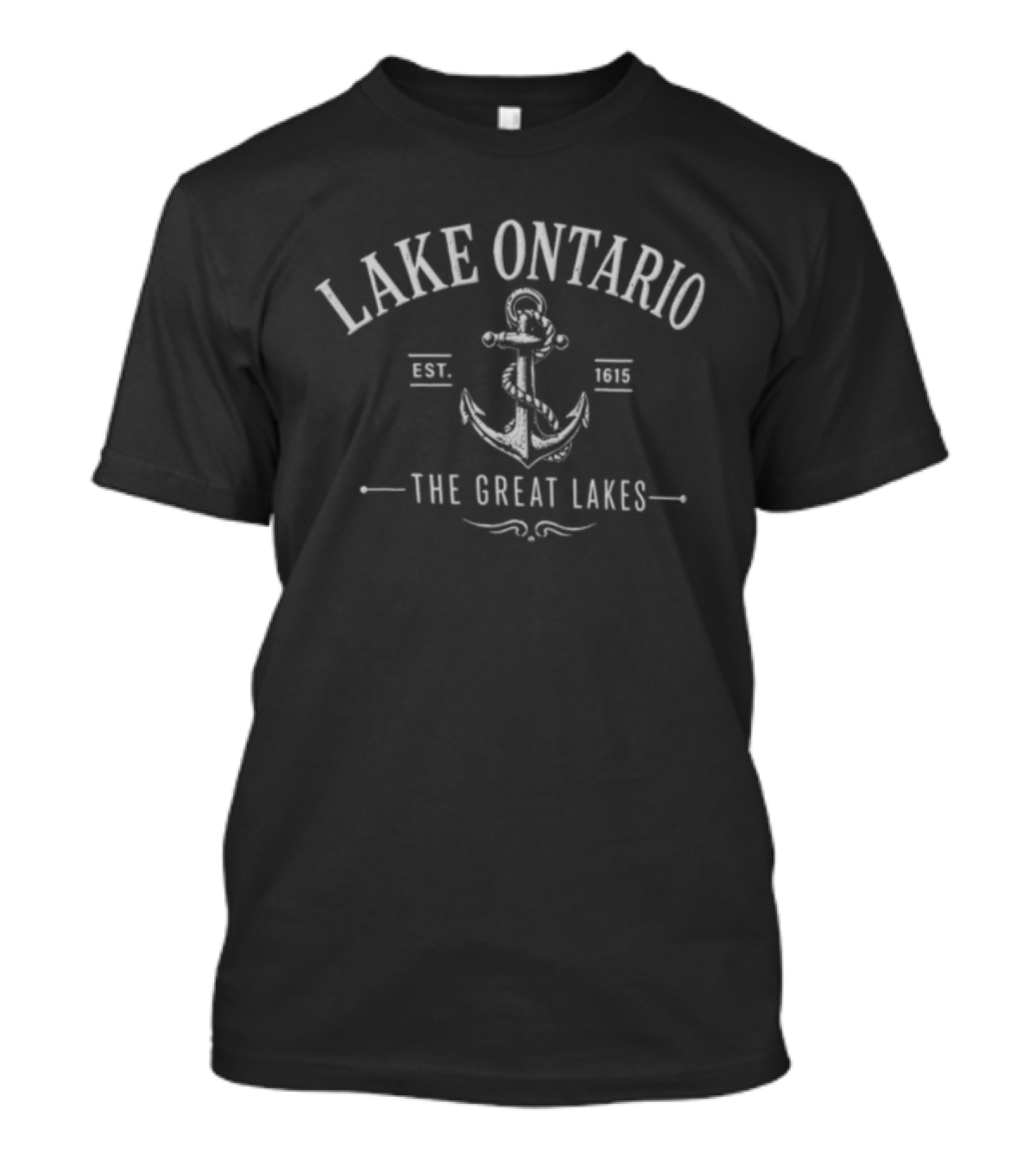 Lake Ontario Anchor The Great Lakes T-Shirt