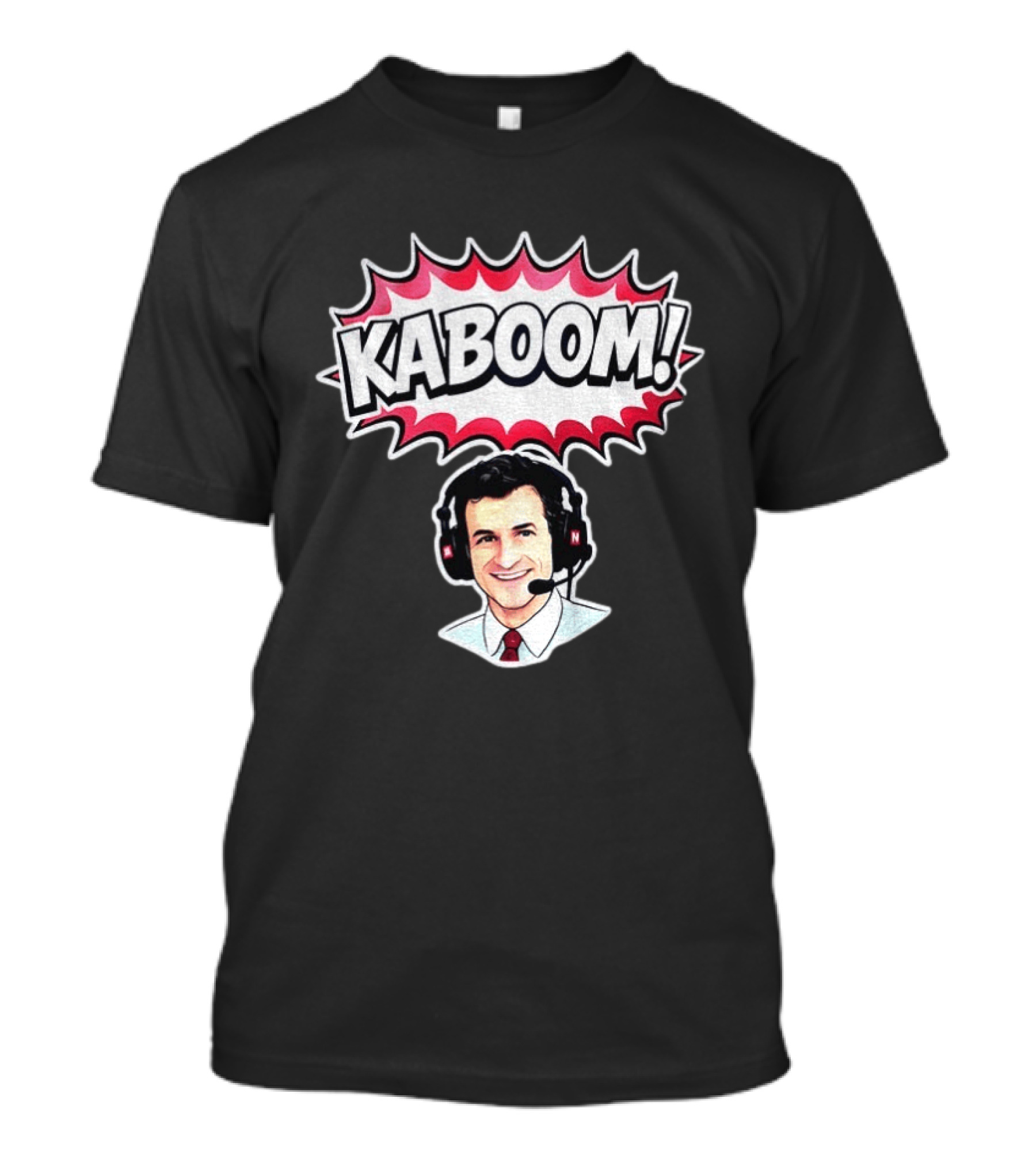 Fred Hoiberg Nebraska Coach Kaboom Kaboom! T-Shirt