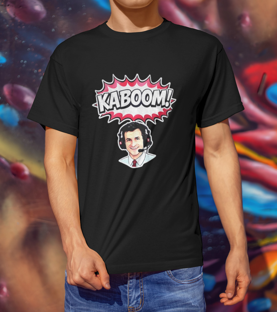 Fred Hoiberg Nebraska Coach Kaboom Kaboom! T-Shirt