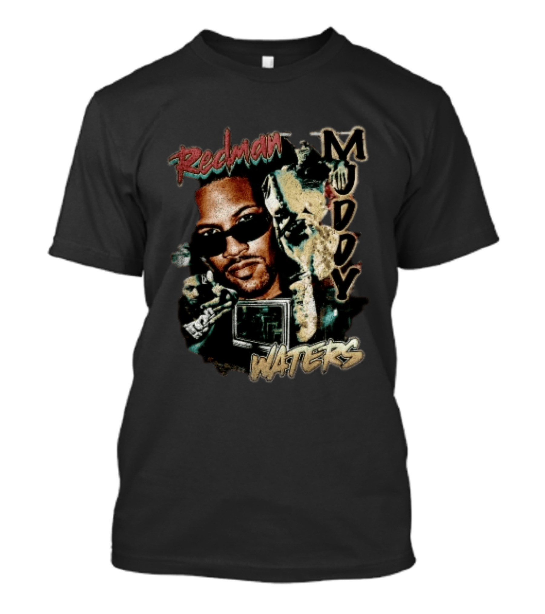 Redman Muddy Waters Vintage Hip Hop Album T-Shirt