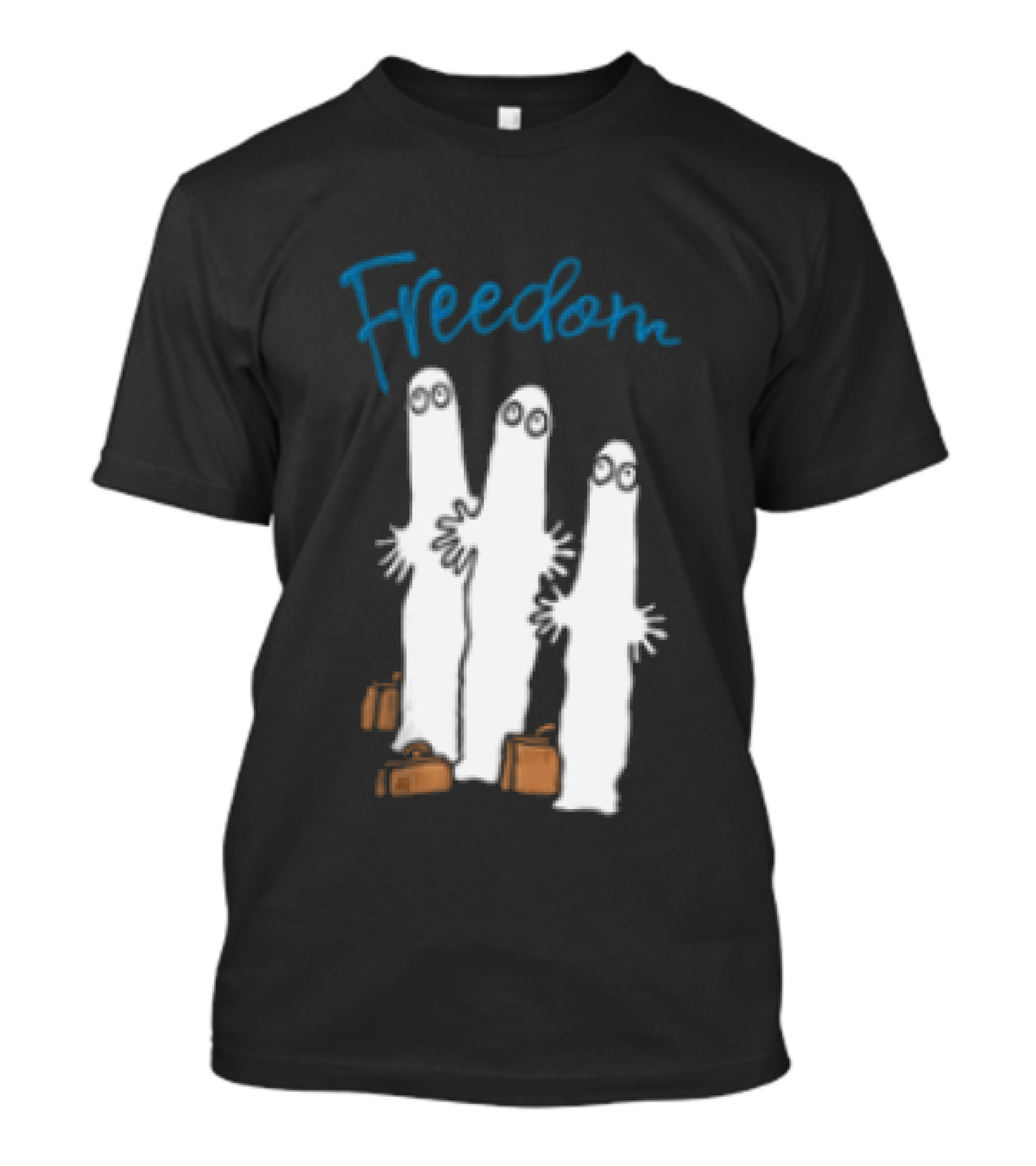 Freedom The Hattifatteners Adventure Exploration Characters T-Shirt