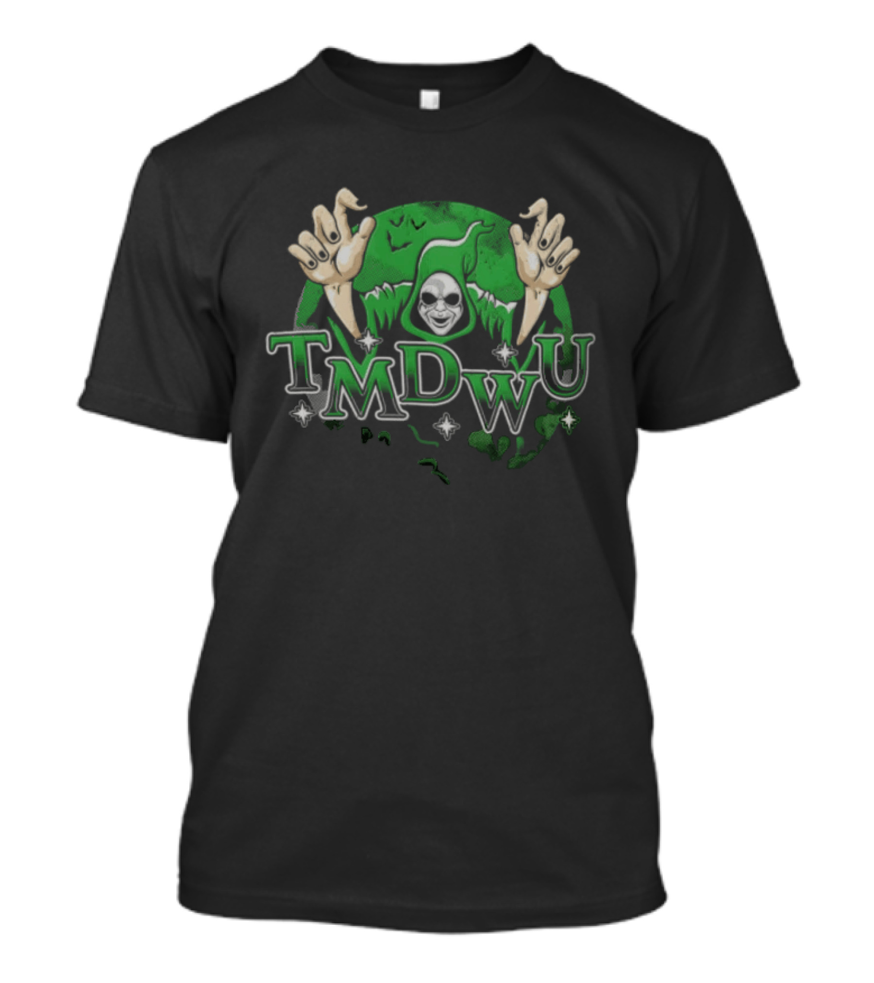 TMDWU Ghost Halloween Paranormal Hands And Haunting Spirit T-Shirt