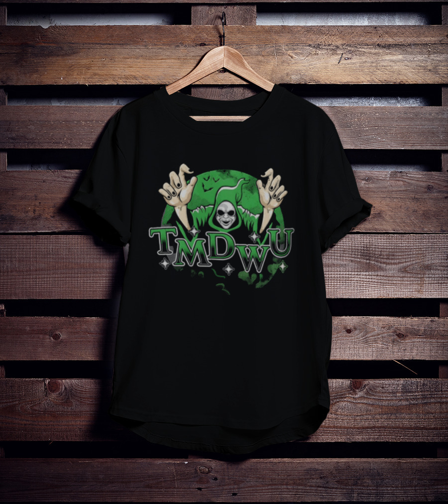 TMDWU Ghost Halloween Paranormal Hands And Haunting Spirit T-Shirt