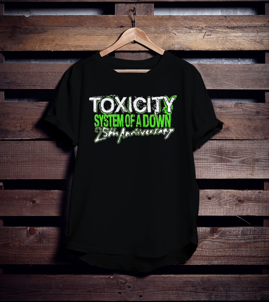 Toxicity System Of A Down 25th Anniversary Collection T-Shirt