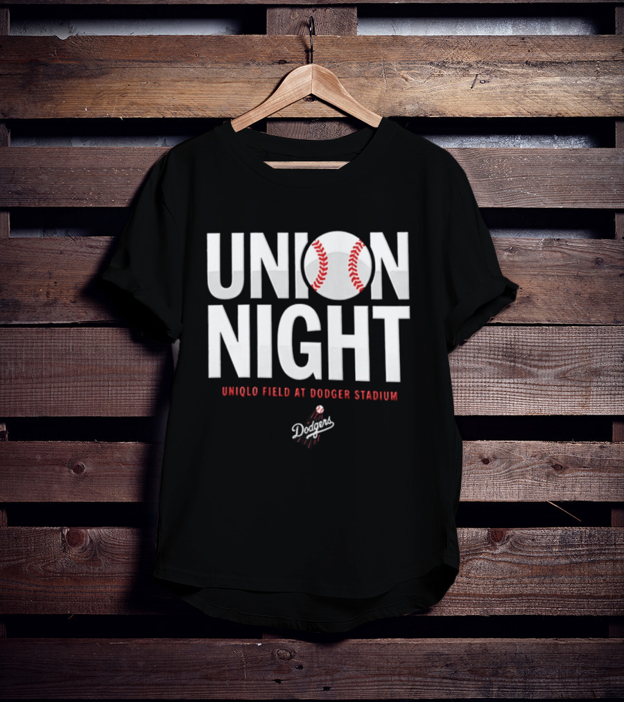 Union Night Uniqlo Field At Dodger Stadium Dodgers 2026 T-Shirt