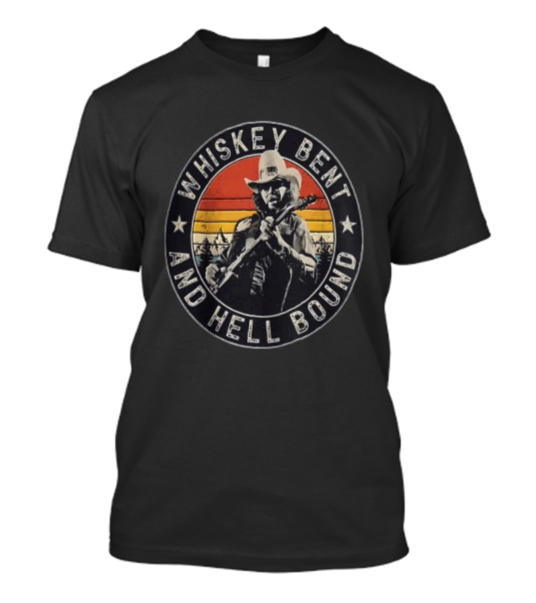 Whiskey Bent And Hell Bound Hank Williams Jr Music T-Shirt