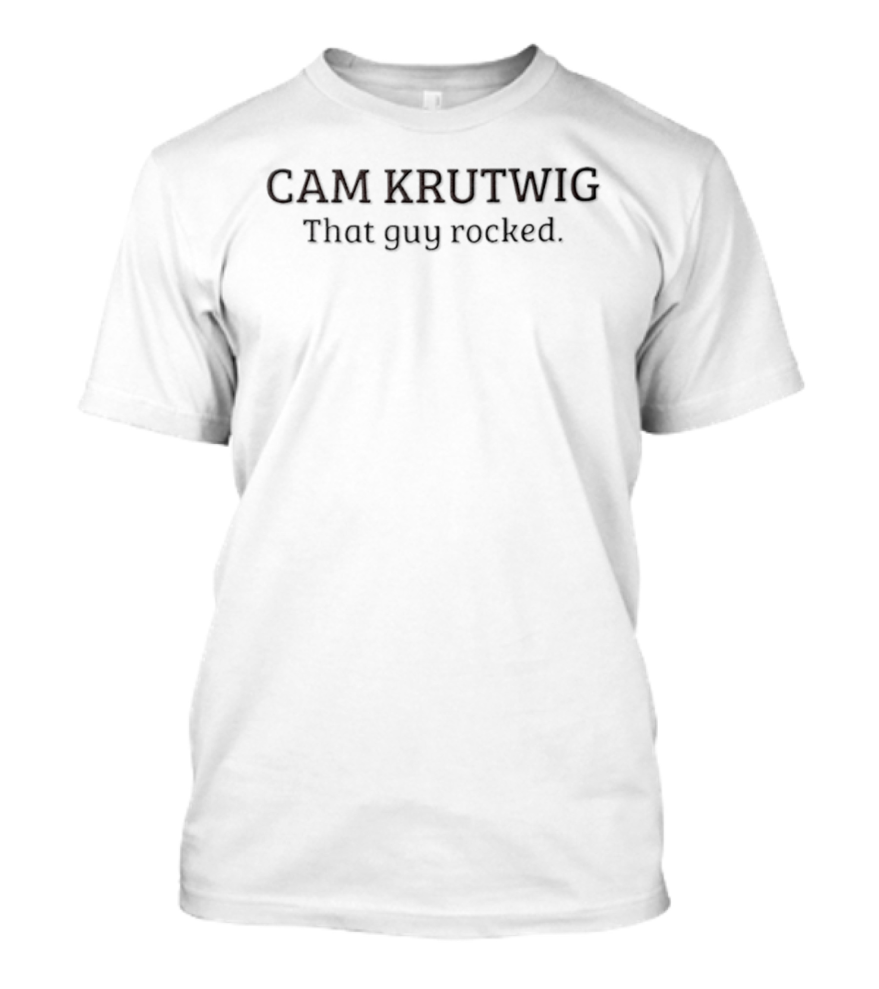 Cam Krutwig That Guy Rocked Loyola Ramblers NBA T-Shirt