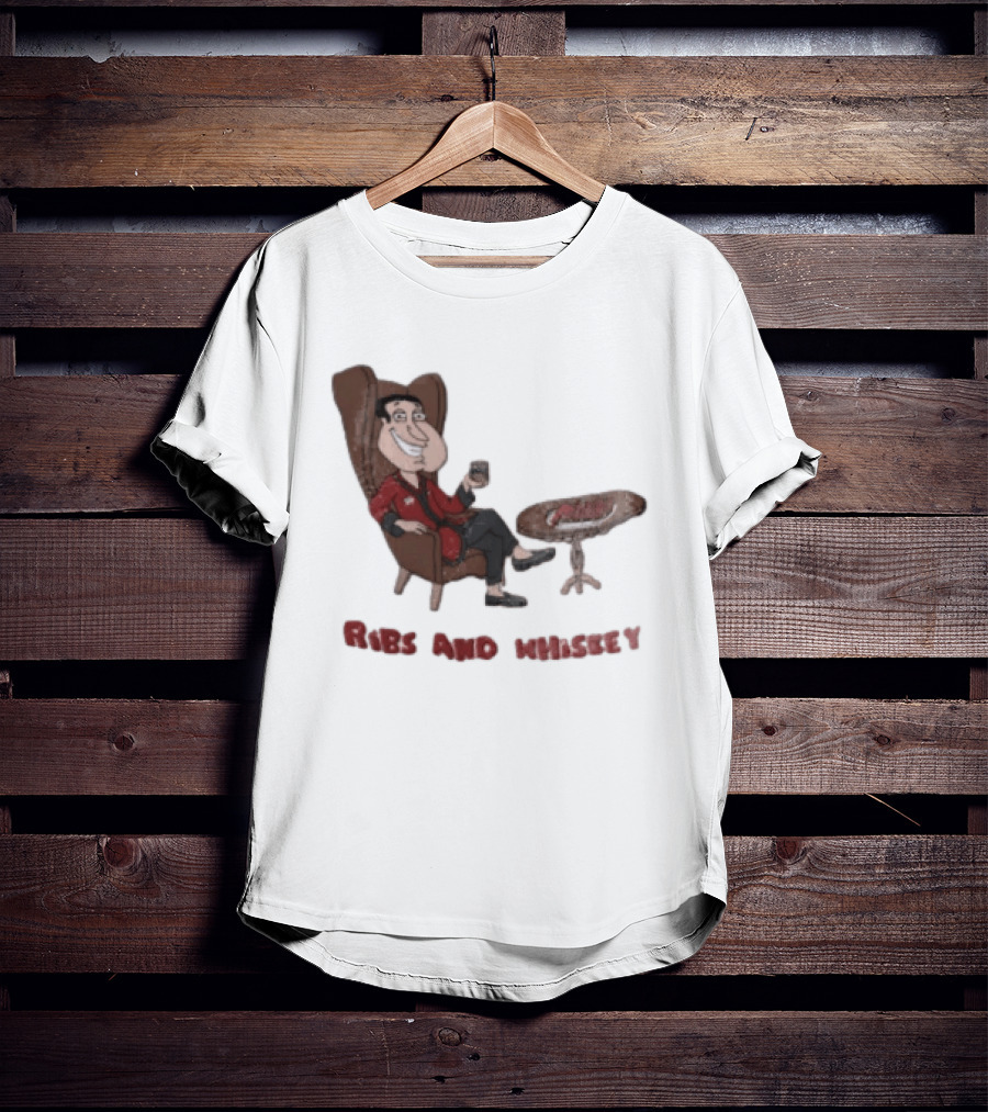 Family Guy Glenn Quagmire Ribs And Whiskey T-Shirt