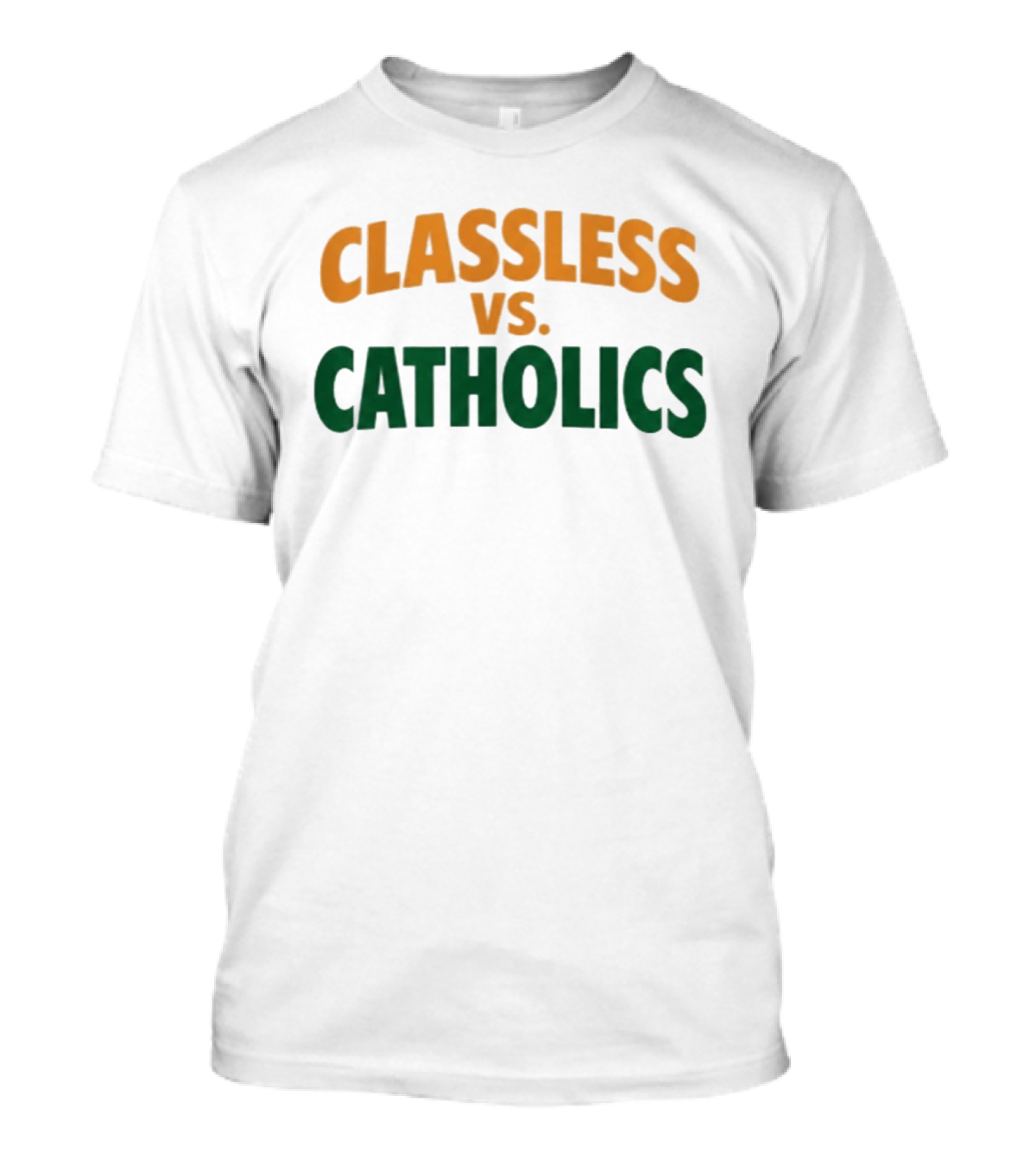 Tennessee Fans Classless Vs Catholics Rivalry T-Shirt