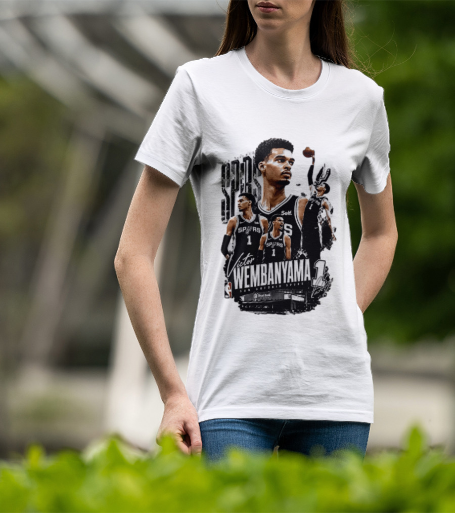 Victor Wembanyama San Antonio Spurs NBA Basketball Self 1 T-Shirt