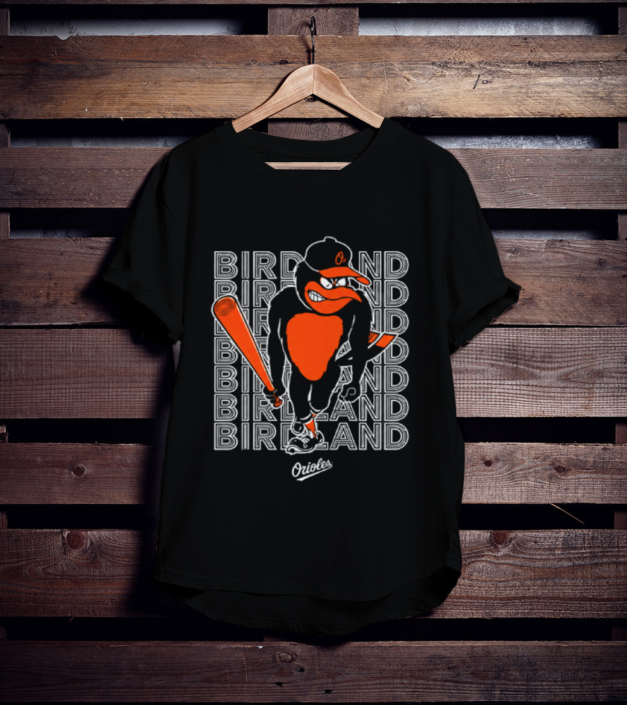 Orioles Birdland Angry Bird 2026 Giveaway T-Shirt