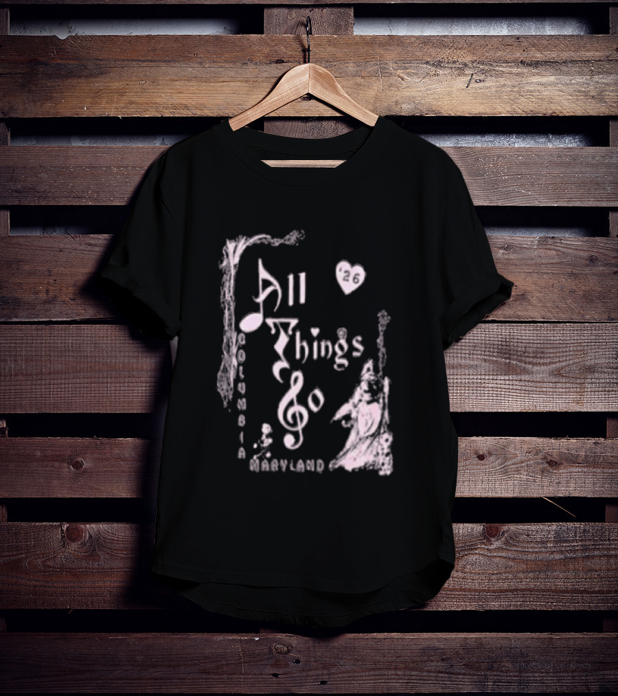 All Things Go NYC Festival 2026 DC Garden Angel T-Shirt