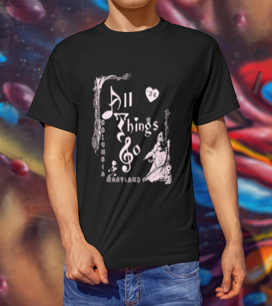 All Things Go NYC Festival 2026 DC Garden Angel T-Shirt