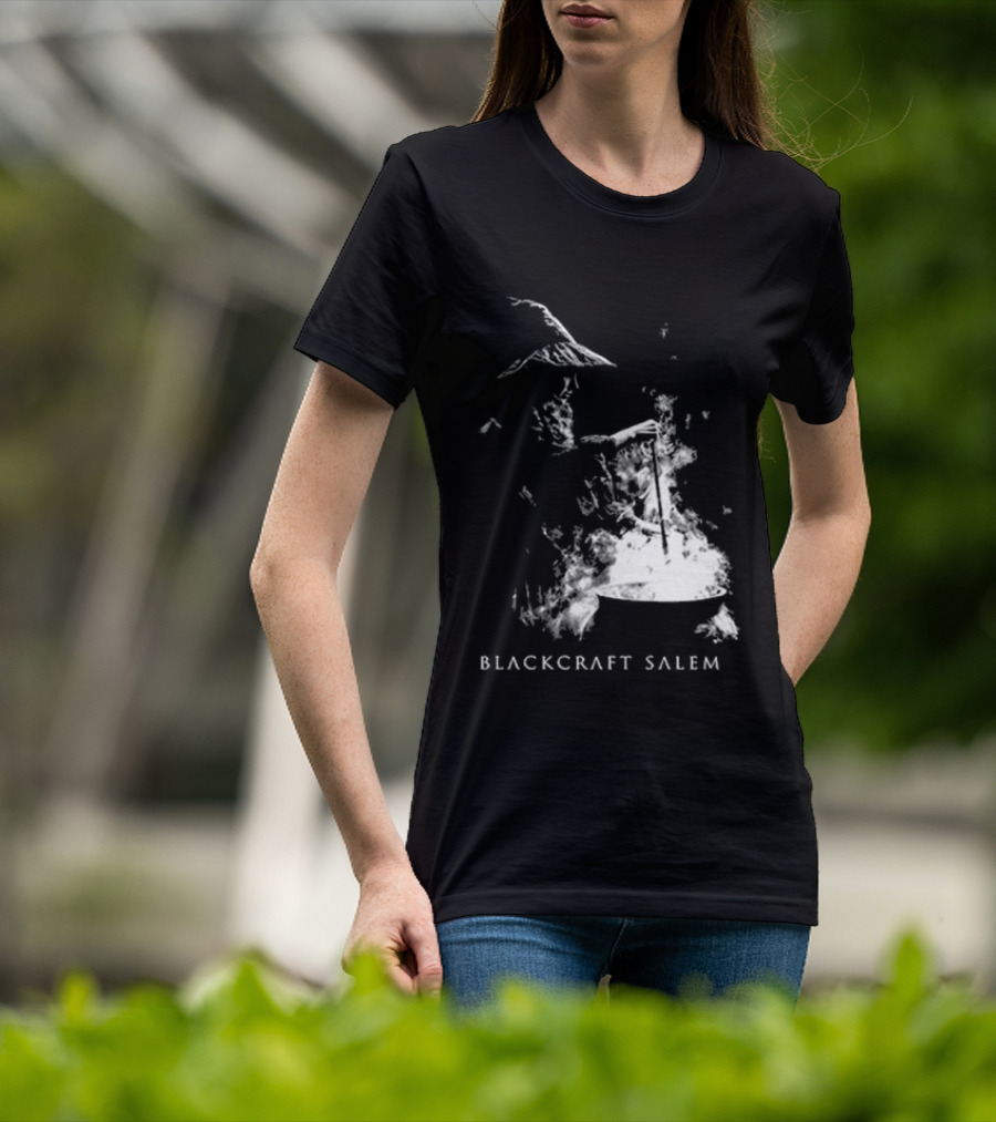 Blackcraft Salem Don't Tell Me How To Be A Witch If I Wanted Rules I'd Go To Church T-Shirt