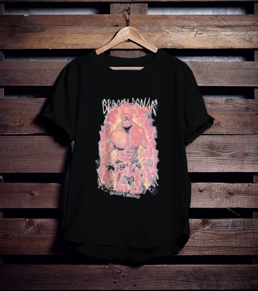 Brock Lesnar Beast Incarnate WWE Lightning Power T-Shirt