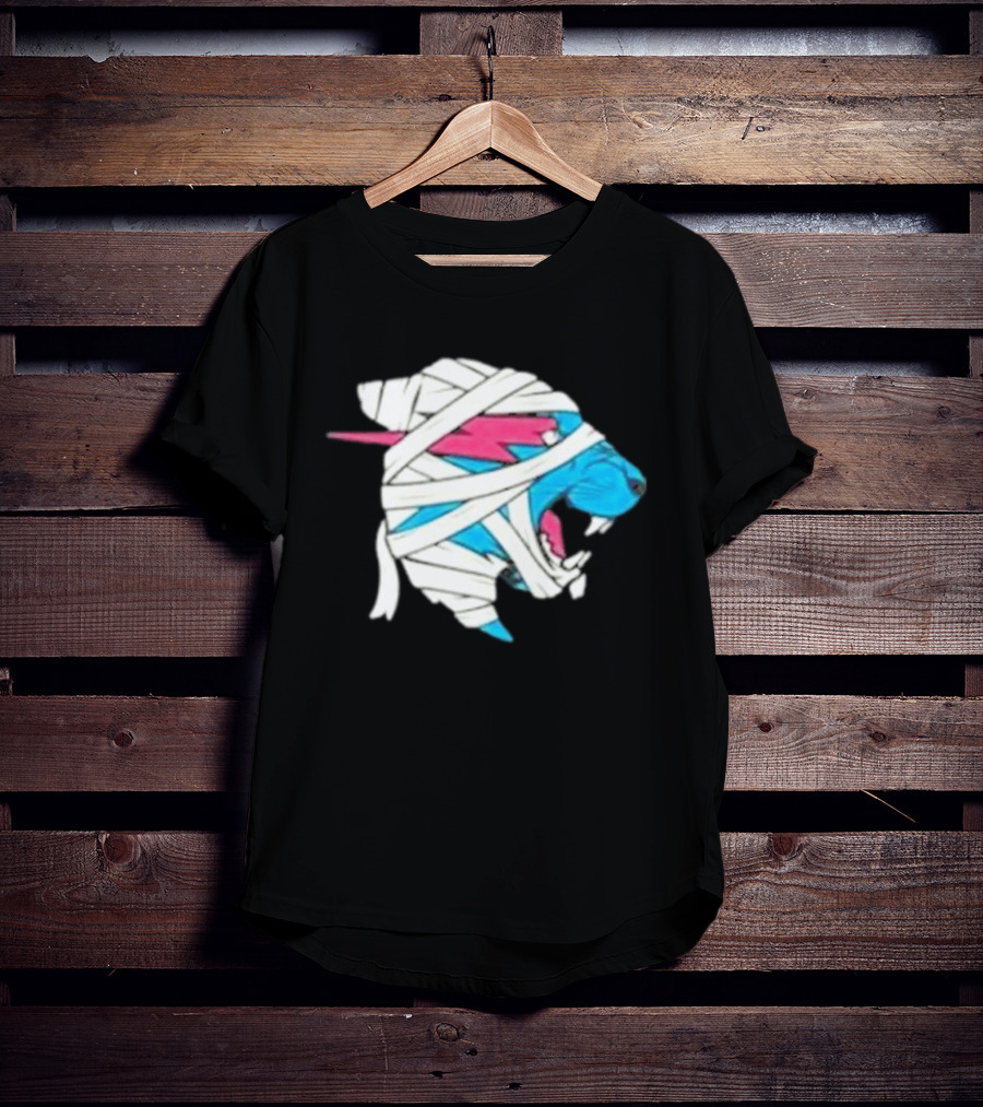 Mrbeast Mummy Panther Wrapped Beast Head T-Shirt