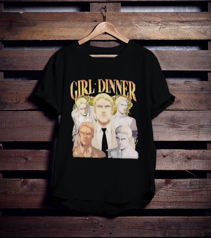 Niall Horan Girl Dinner 2026 New Anime Characters T-Shirt