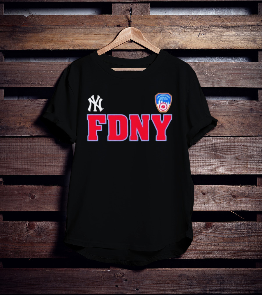 NY Yankees FDNY City Of New York 2026 T-Shirt