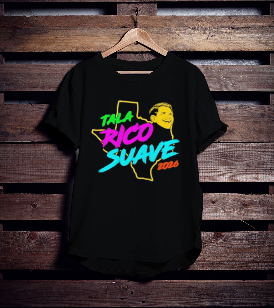 Talarico Suave 2026 Texas Colorful Campaign T-Shirt