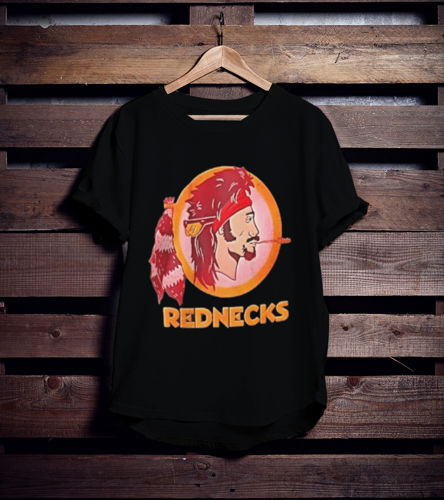 Rednecks Mullet Man Bandana Coonskin Tail Original Washington Alternative T-Shirt