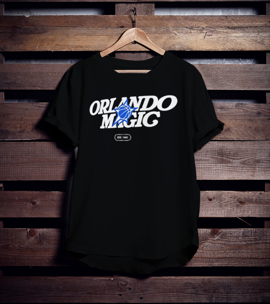 Orlando Magic Est 1989 Star Basketball T-Shirt