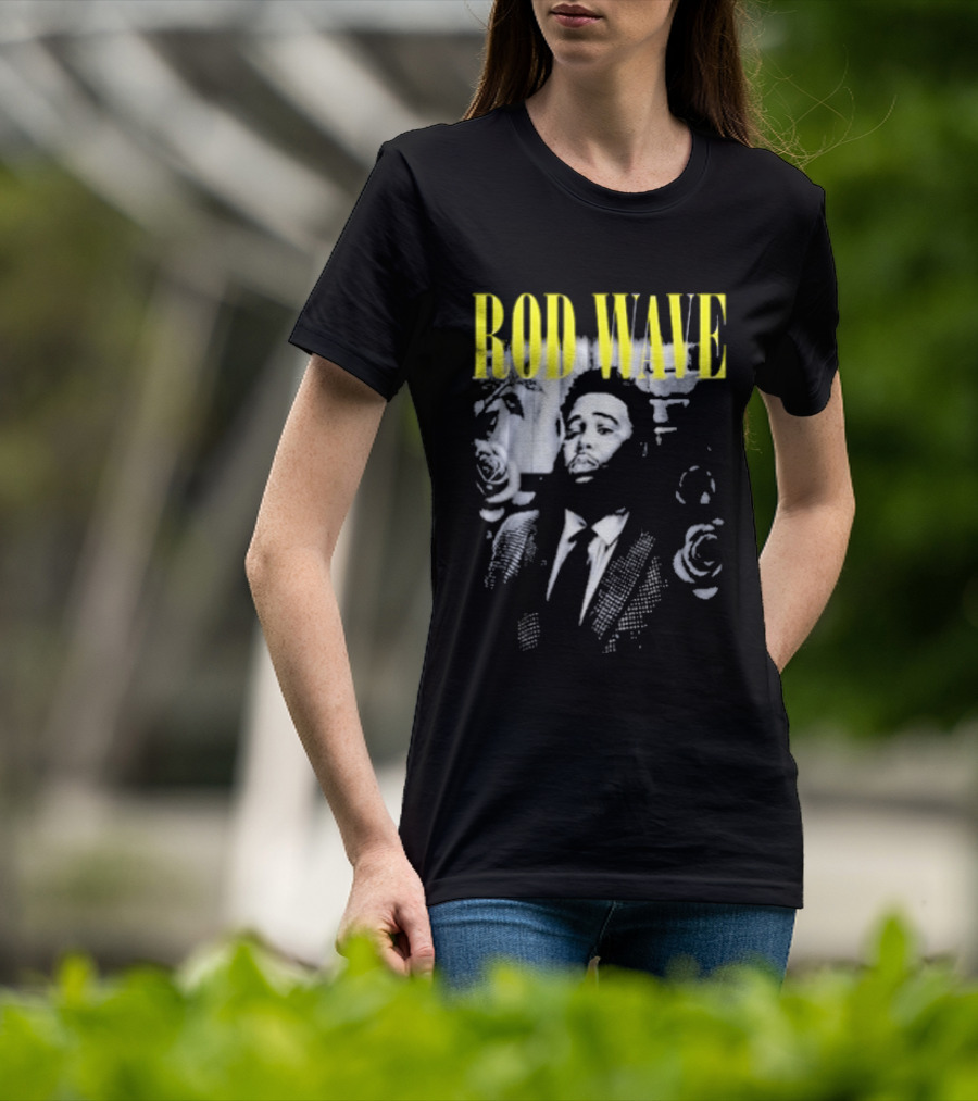 Rod Wave Don't Look Down Tour 2026 Rose Garden Concert Dates T-Shirt