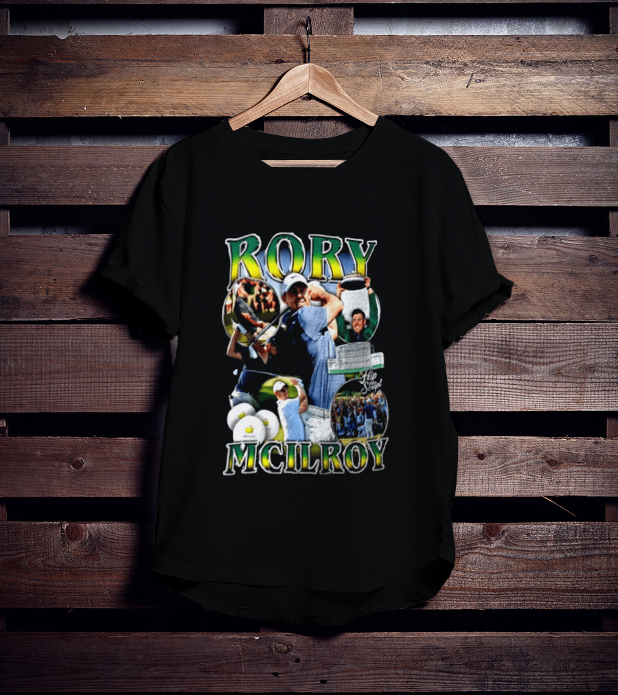 Rory McIlroy Flip The Script Golf Masters Tournament Highlights And Victories T-Shirt