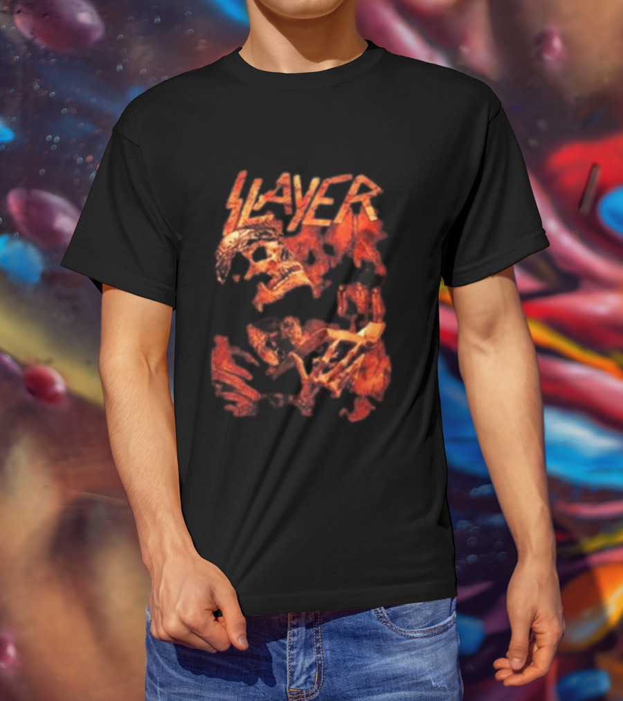 Slayer God Hates Us All Skull T-Shirt