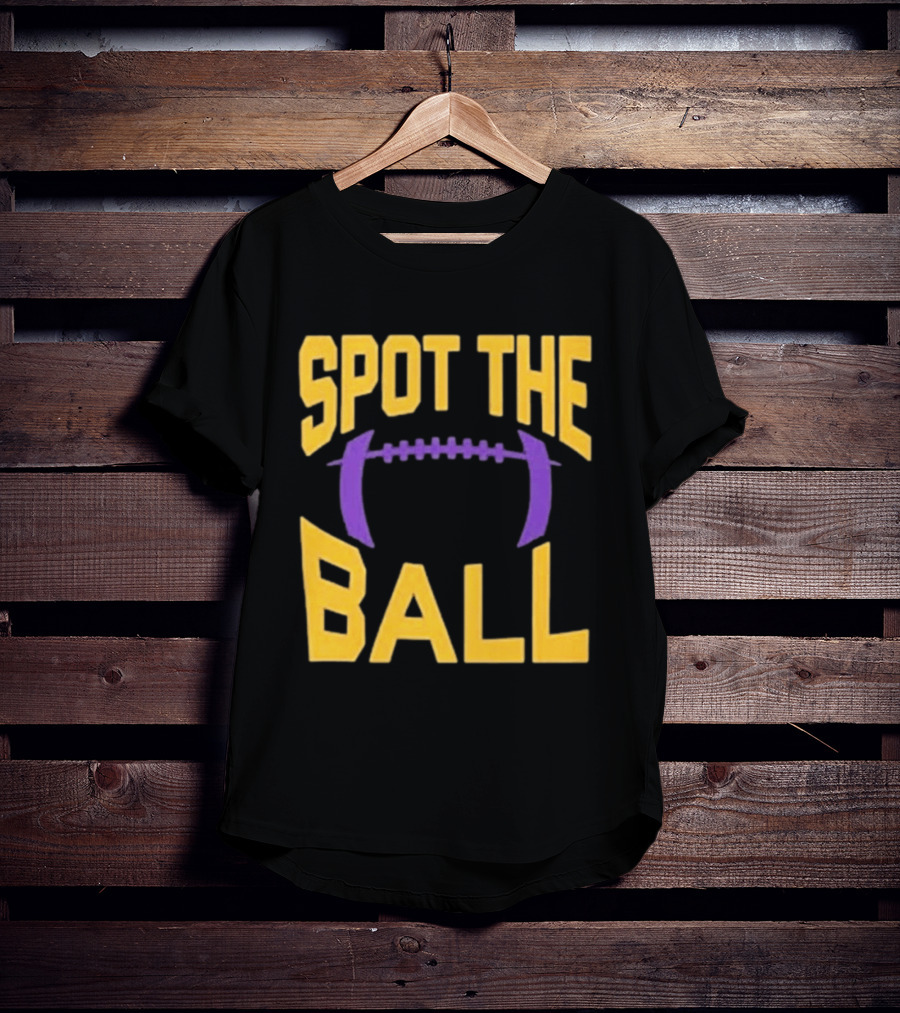 Spot The Ball Football Enthusiast Game Challenge T-Shirt