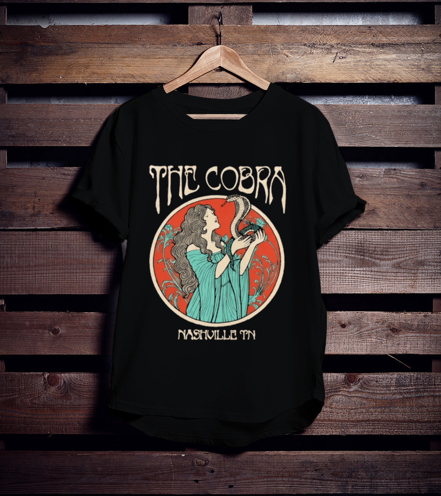 The Cobra Nashville TN Retro Snake T-Shirt