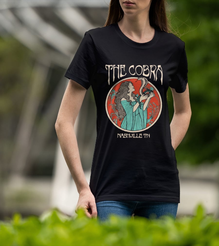The Cobra Nashville TN Retro Snake T-Shirt