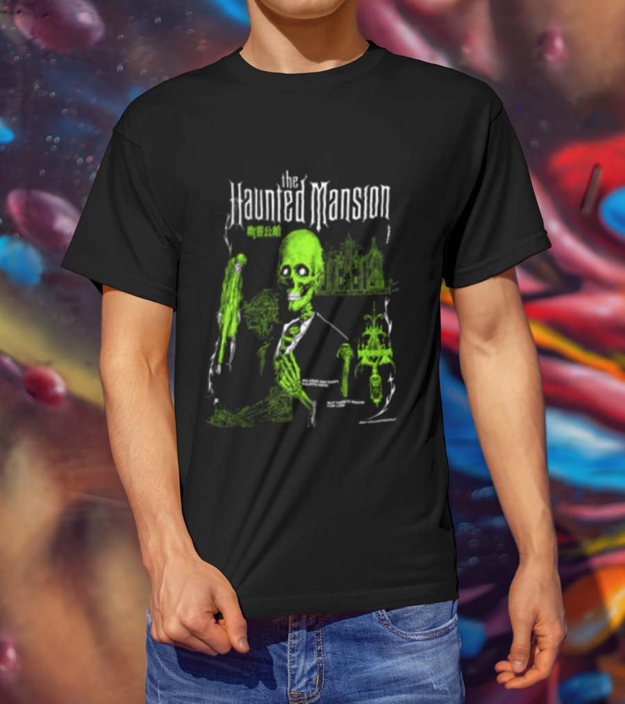 The Haunted Mansion 999 Happy Haunts Room For 1000 Any Volunteers T-Shirt