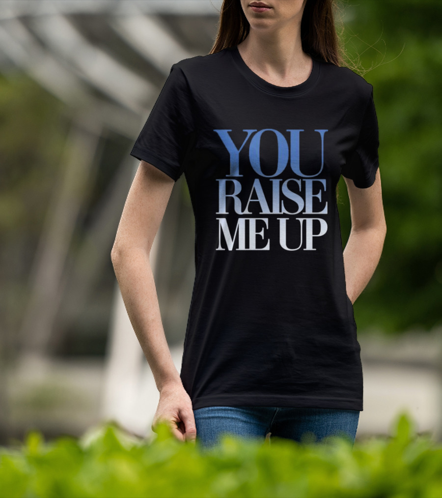 Westlife You Raise Me Up Lyrics Merchandise T-Shirt