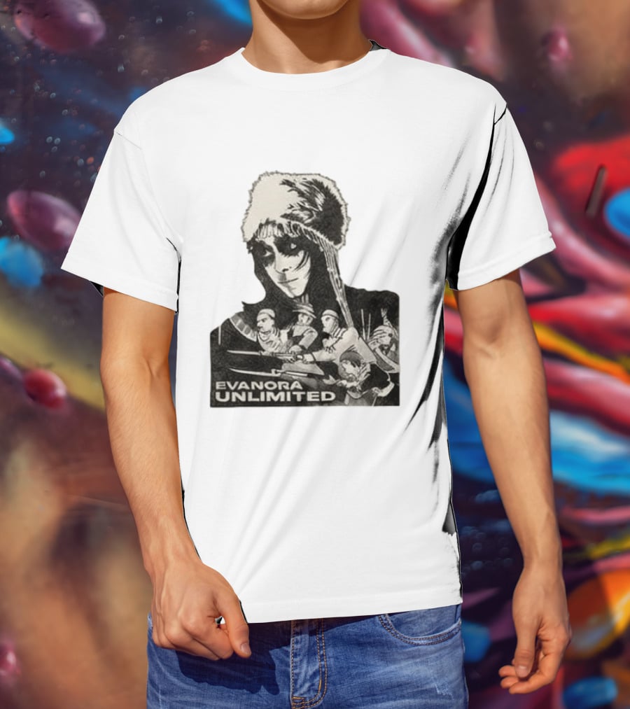Evanora Unlimited North America Tour 2026 Tour Anime T-Shirt
