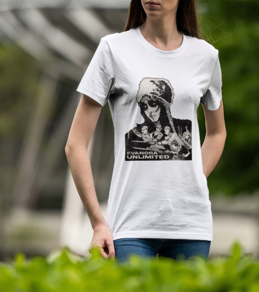 Evanora Unlimited North America Tour 2026 Tour Anime T-Shirt