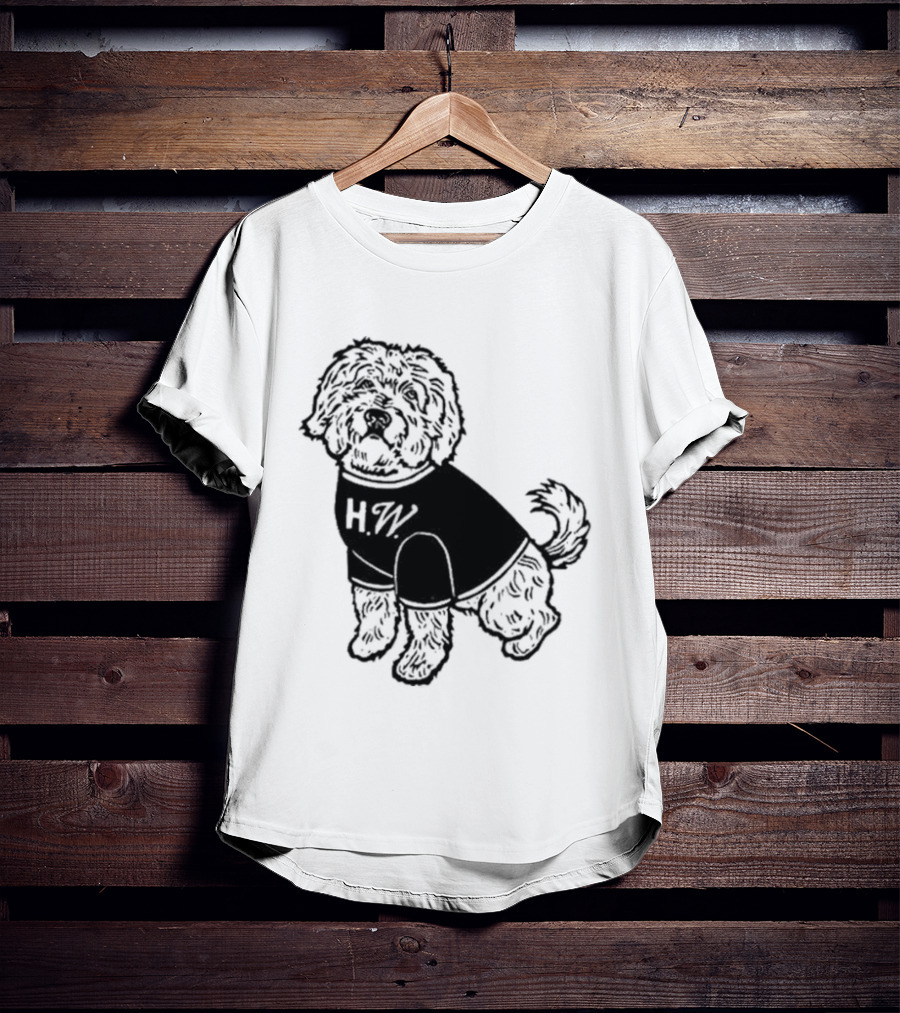Hayley Williams Alf Raglan Dog Wearing T-Shirt