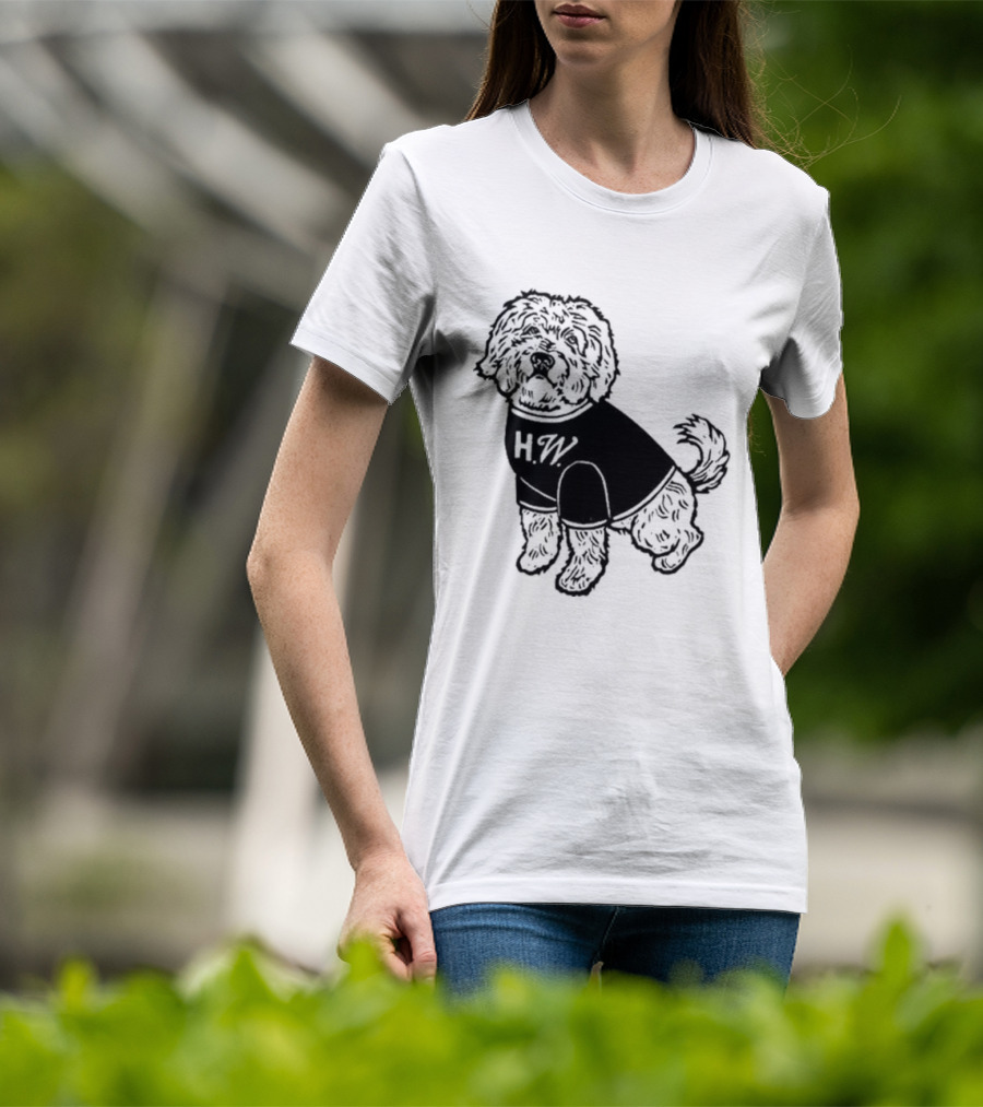 Hayley Williams Alf Raglan Dog Wearing T-Shirt