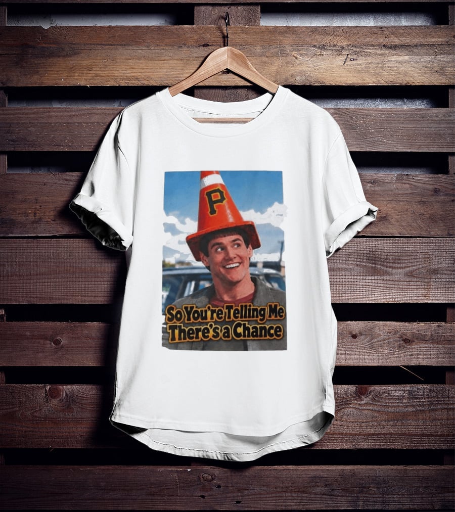 Jim Carrey Cone Hat P So You're Telling Me There's A Chance T-Shirt