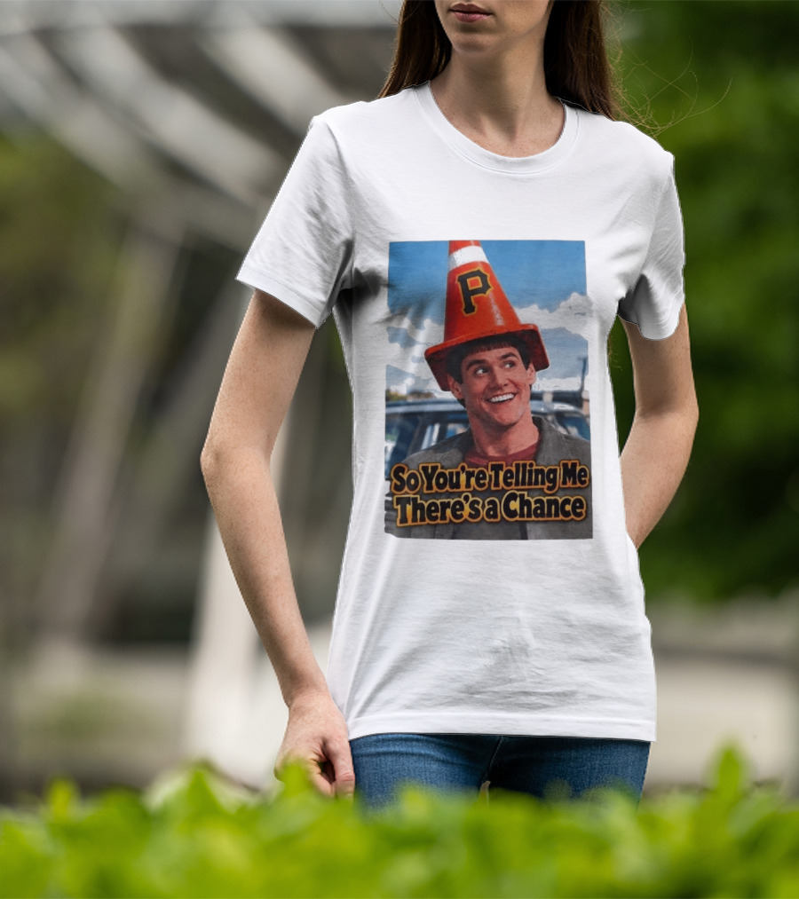 Jim Carrey Cone Hat P So You're Telling Me There's A Chance T-Shirt