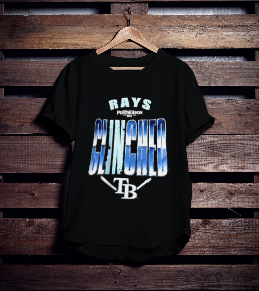 Rays Postseason Clinched TB 2026 T-Shirt