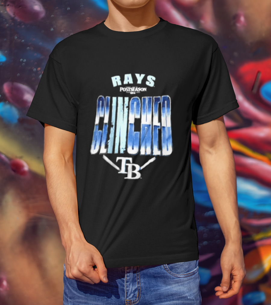 Rays Postseason Clinched TB 2026 T-Shirt